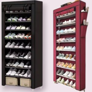 ShoeMaster™ - Zapatera de 9 Niveles